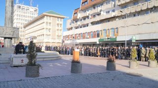 Ziua Națională a României - 1 decembrie a fost sărbătorită și la Târgoviște